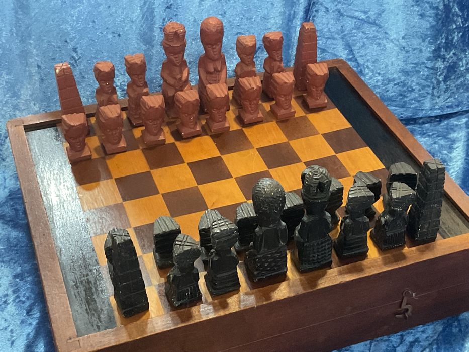 Xadrez jogo só peças peças 10 cm e 4,5 cm discrição abaixo
