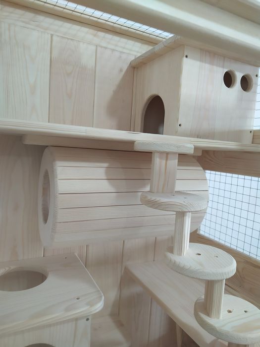 Вітрина клітка для шиншил білок звичайних дегу