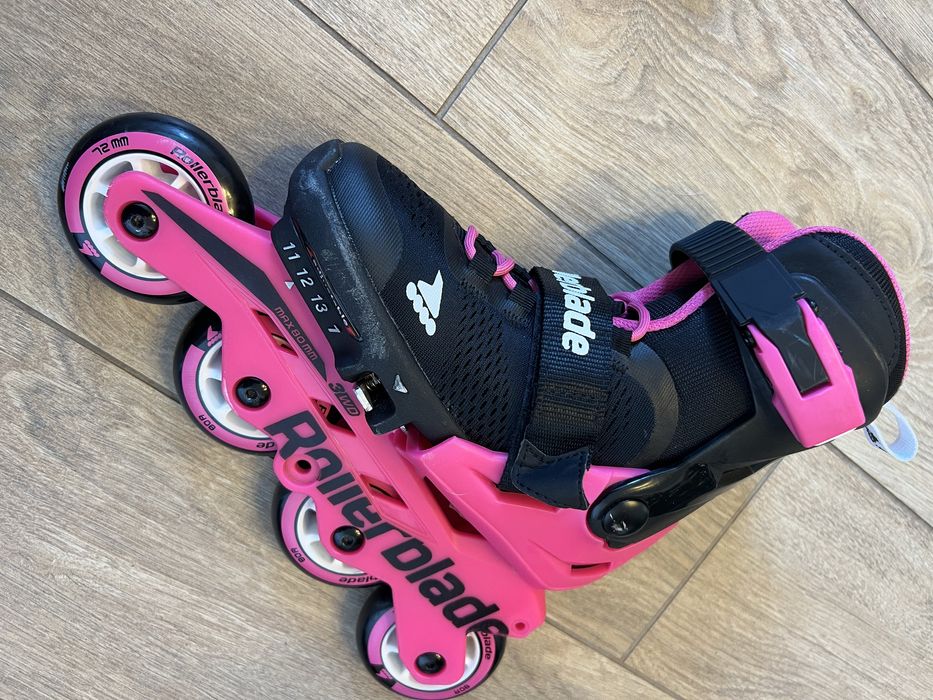 Дитячі ролики Rollerblade Microblade рожеві