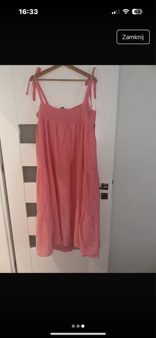Dluga letnia sukienka zara
