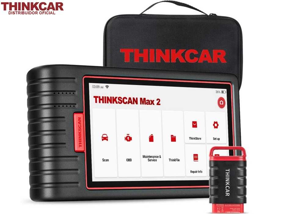 Thinkcar ThinkScan Max 2 Máquina Diagnóstico OBD/ 28 Funções (NOVO)