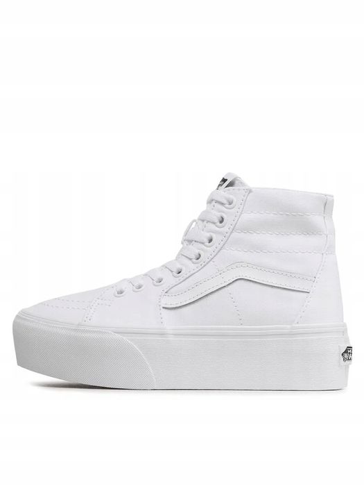 Vans 41 Buty Damskie Sk8 Hi Tapered Białe Trampki Tenisówki T646