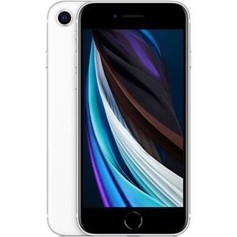 iPhone SE 2020 Apple (4.7'' - 128 GB - branco)- como novo, com a bateria a 100%