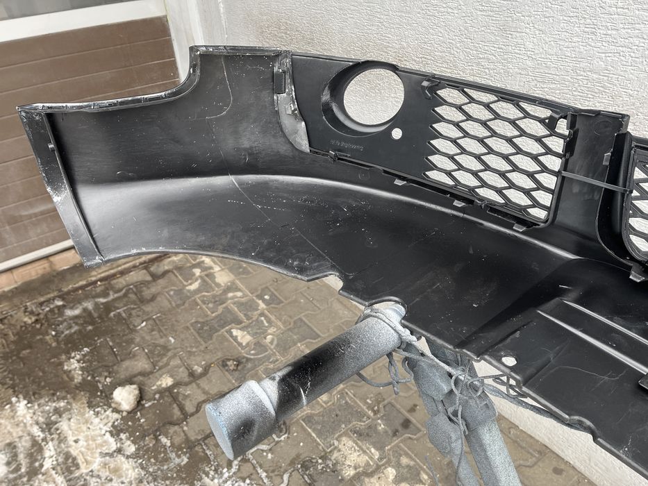 Dokładka zderzaka Audi A4 B6/B7 + kratki plastry miodu