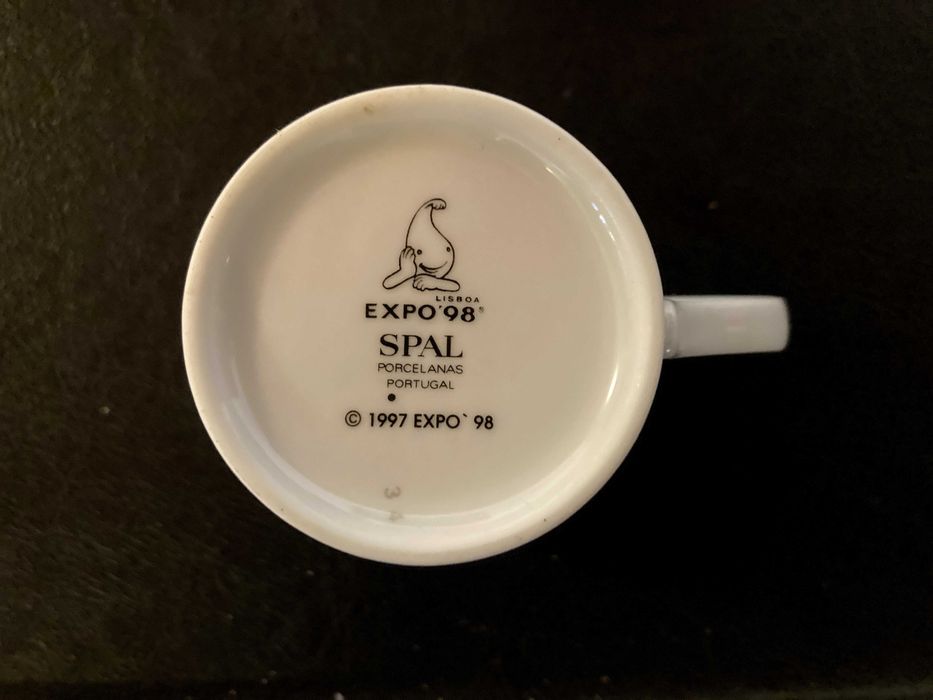 Par de chávenas de café SPAL