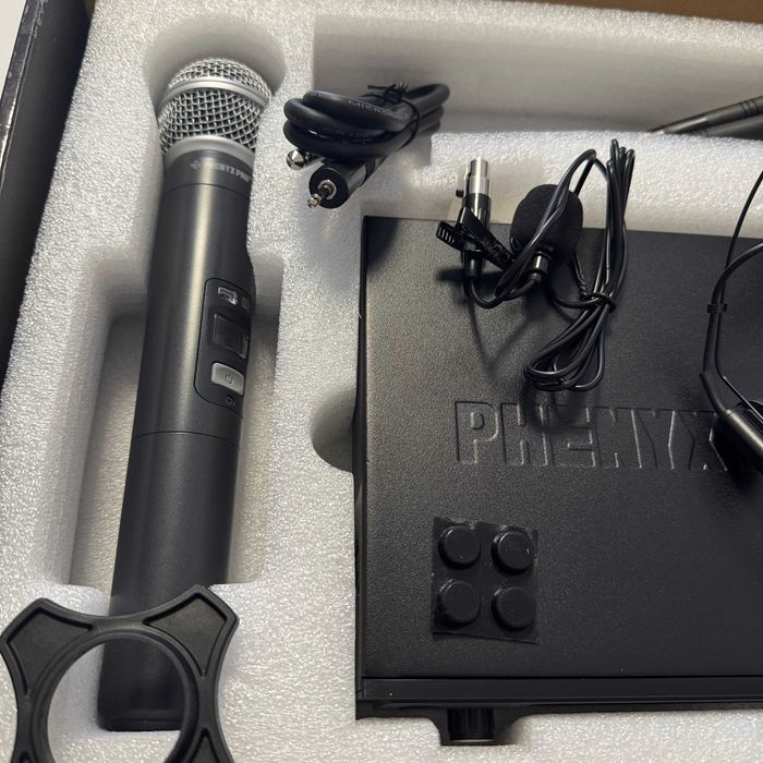 PHENYX PRO PTU 71AB System mikrofonów bezprzewodowych, bodypack