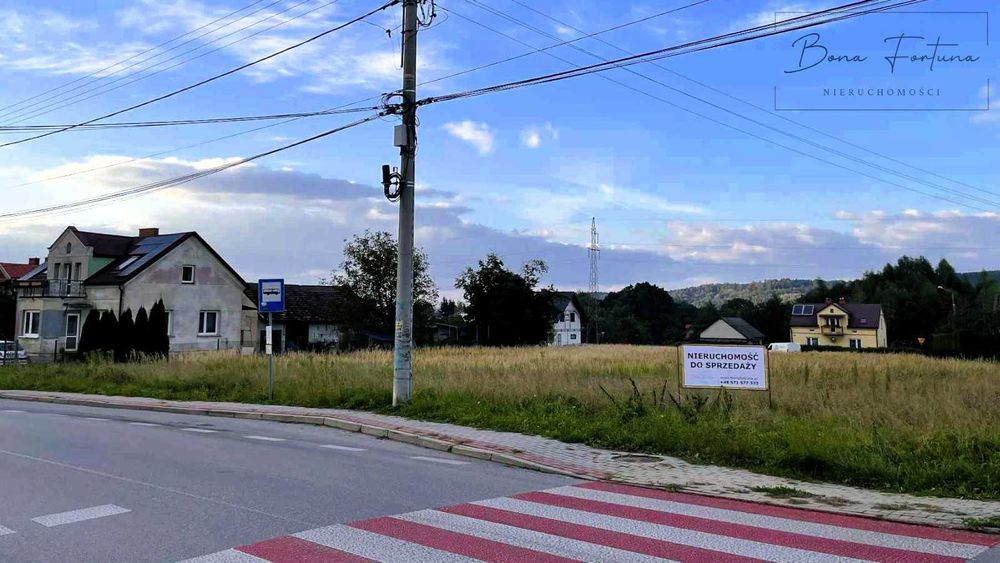 Działka pod komercję 0,3687 ha - Jasło, ul. Mickiewicza