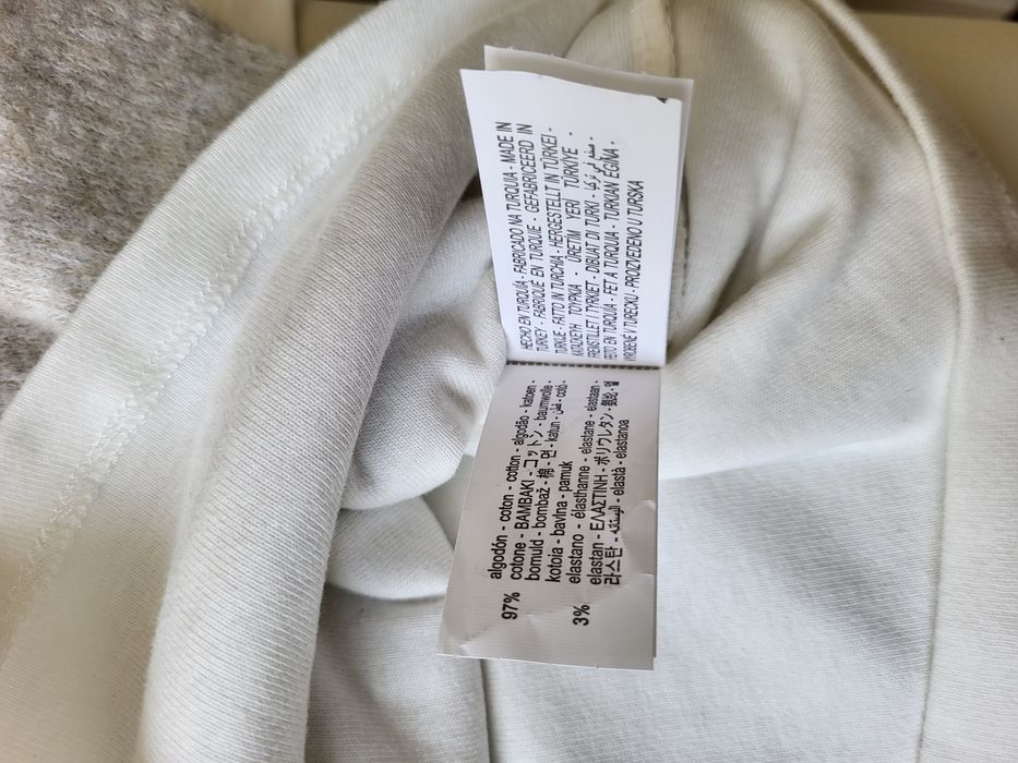 Водолазка zara білий гольф для дівчинки 148