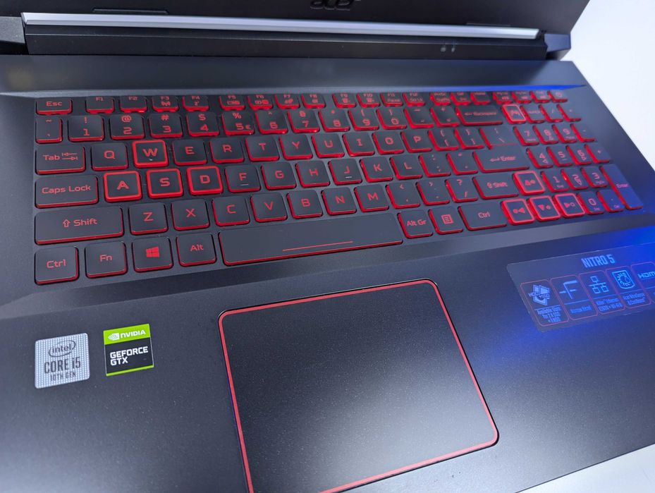 LAPTOP GAMINGOWY Acer Nitro RTX 3060 Intel i7-10750H 144hz 17 cali