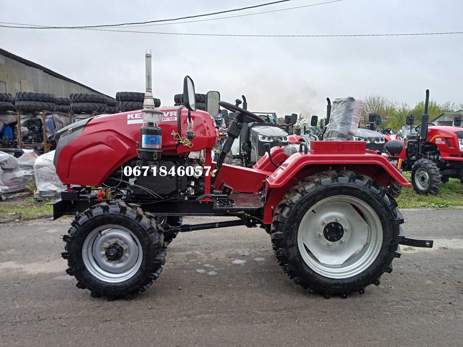 Повнопривідний мінітрактор Кентавр 244 BP/10 ВОМ Триточкова навіска