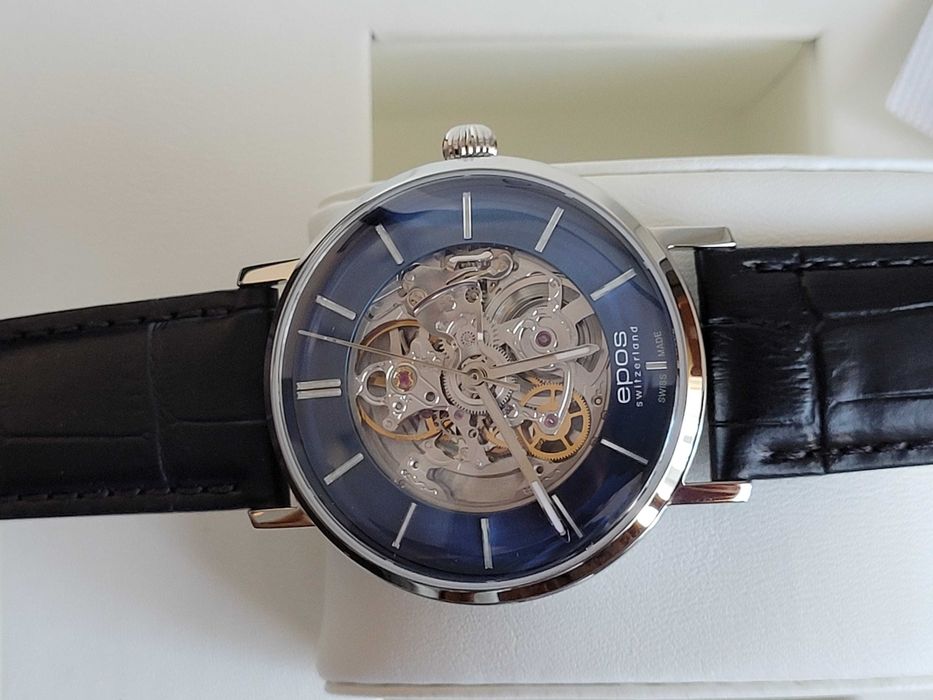 Zegarek EPOS Skeleton 3437, Nowy!