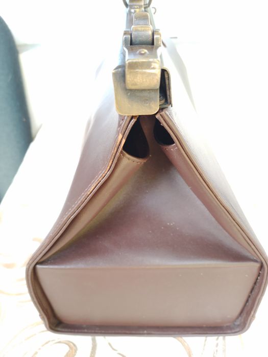 Skórzana męska torba firmy Wooc