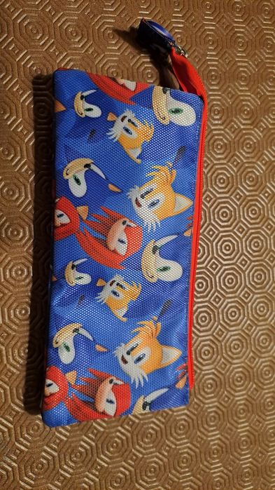 Estojo escolar Triplo- SONIC