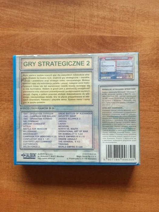 Zestaw gier komputerowych Gry Strategiczne 2 PC PL Retro