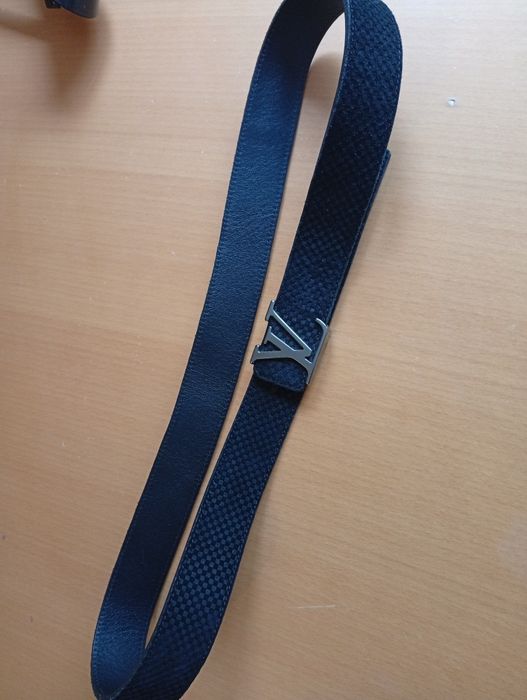 Luxury oryginalne pasek męski Louis Vuitton jak nowe