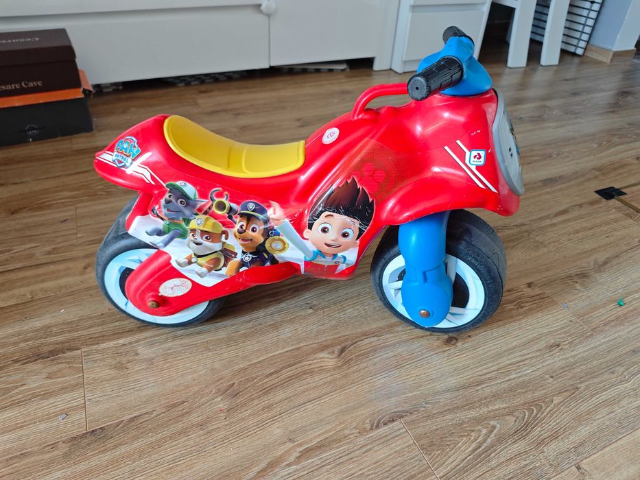 Jeździk motocykl Psi Patrol rowerek biegowy
