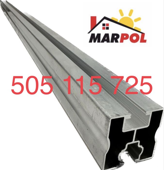 Profil aluminiowy montażowy fotowoltaika