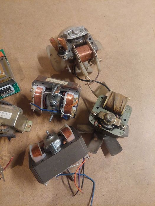 Zestaw silników, wentylatory i transformatory Tanio!!!