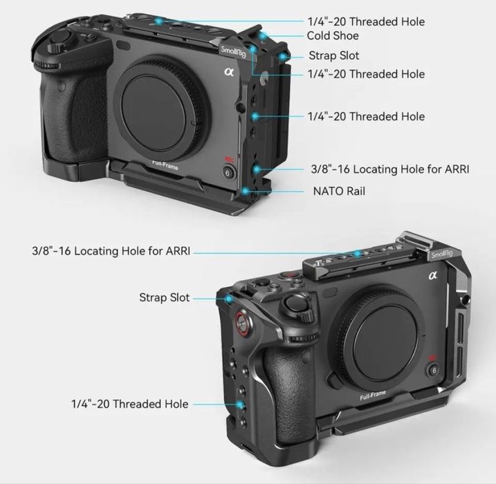 Клітка для камери SmallRig Cage 4183 для Sony FX3 FX30