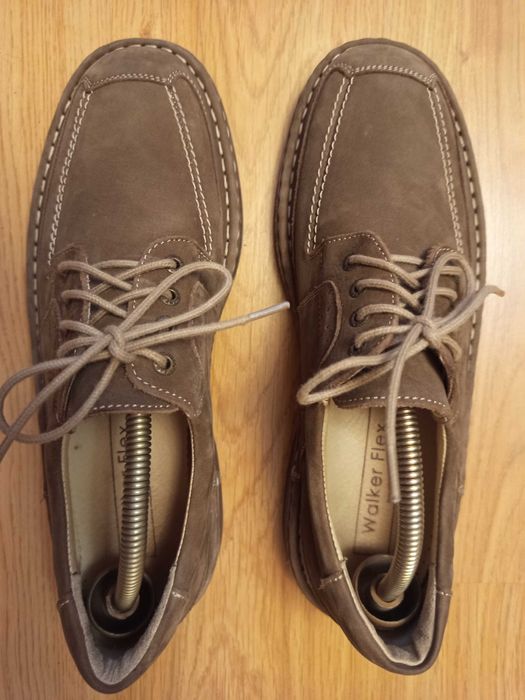 Мужские новые кожаные туфли Walker Flex 43 р.
