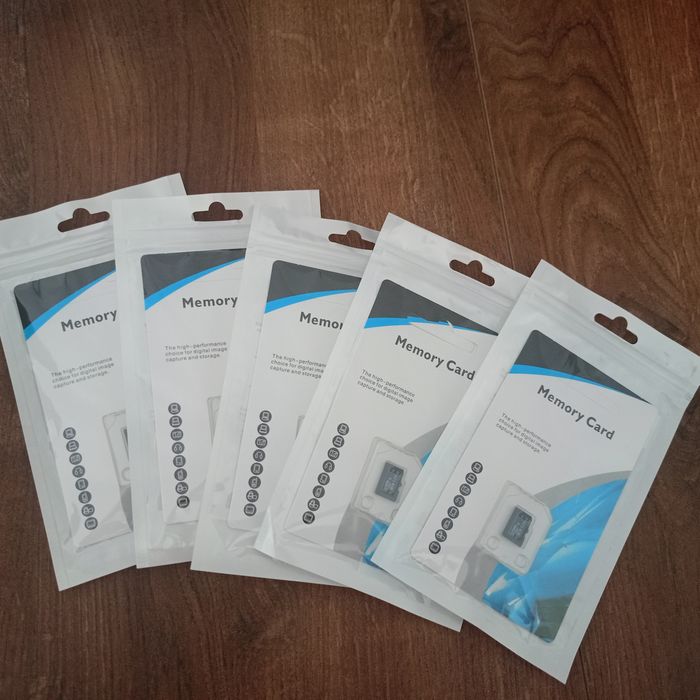 Karty pamięci micro 128GB/4sztuki/nowe