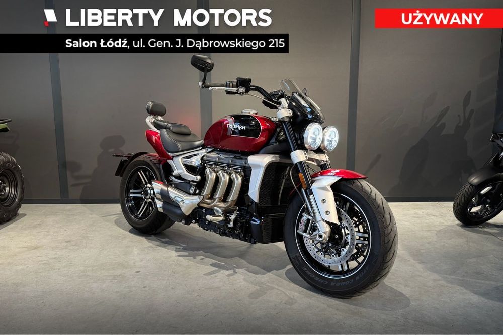 Triumph Rocket 3 GT /Salon Polska/Pierwszy Właściciel/ Stan Idealny