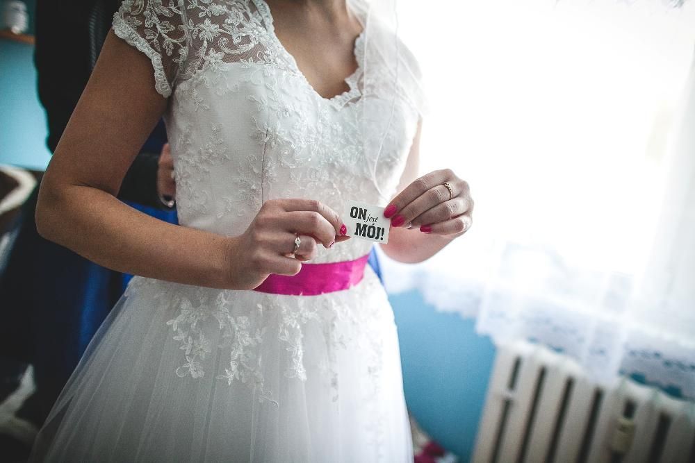 suknia ślubna rozm 36