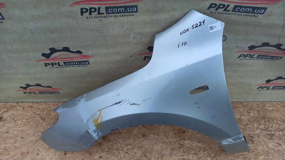 Hyundai i30 I FD 2007-2012 крыло переднее левое 66311-2L030