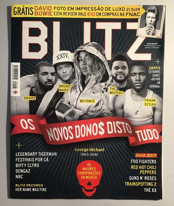 David Bowie - Foto Artística - Impressão de Luxo - 28x21,5cm