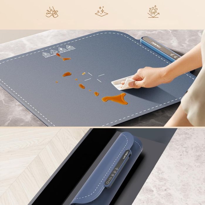 Elektryczna Płyta Grzewcza Składany Podgrzewacz do pizzy dań 44cm