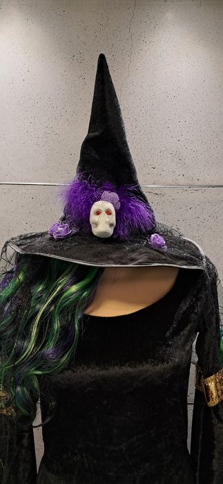 Strój przebranie kostium czarownica