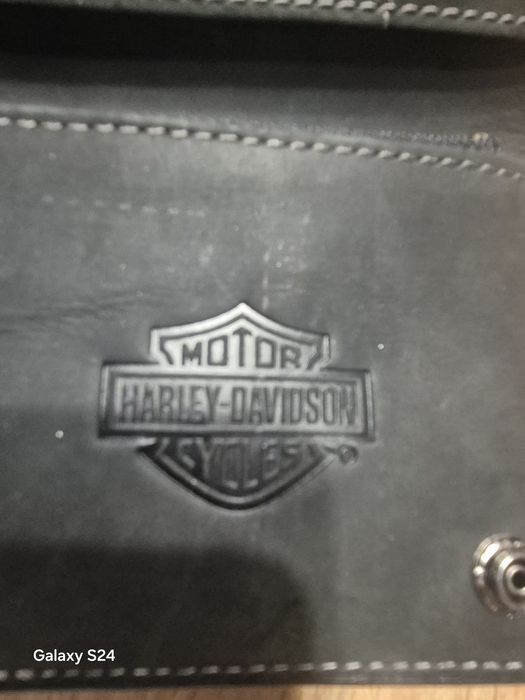 Harley Davidson oryginalny  skórzany portfe