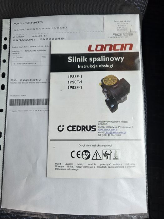 Viking Cyklon 16 ps Nowy Silnik z pompą oleju !