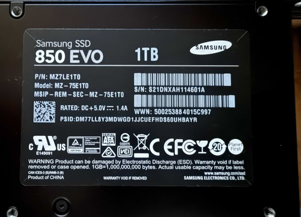 Dysk Samsung EVO 1TB