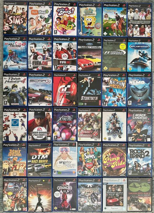 Rayman Raving Rabbids, Sony Playstation 2, PS2