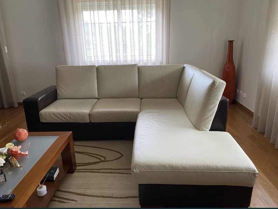 Sofa de canto com chaise longue