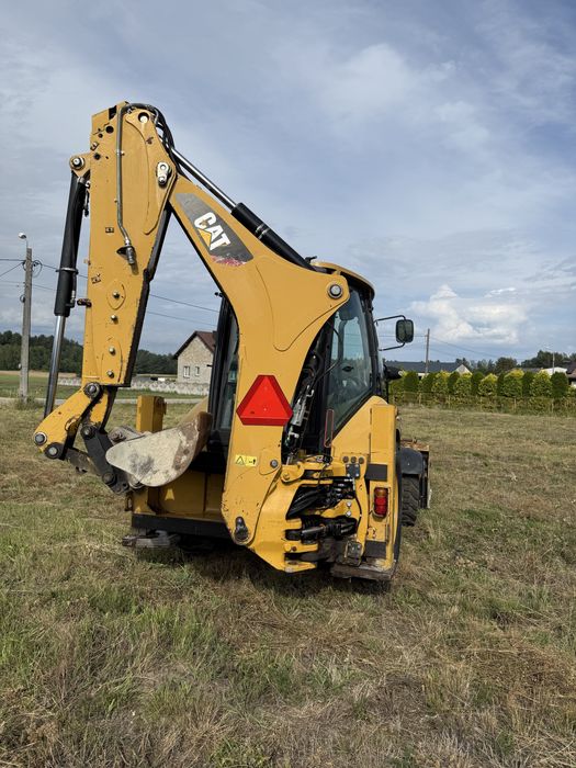 Cat 428e caterpillar 3 lyzki  koparko ladowarka cat jcb