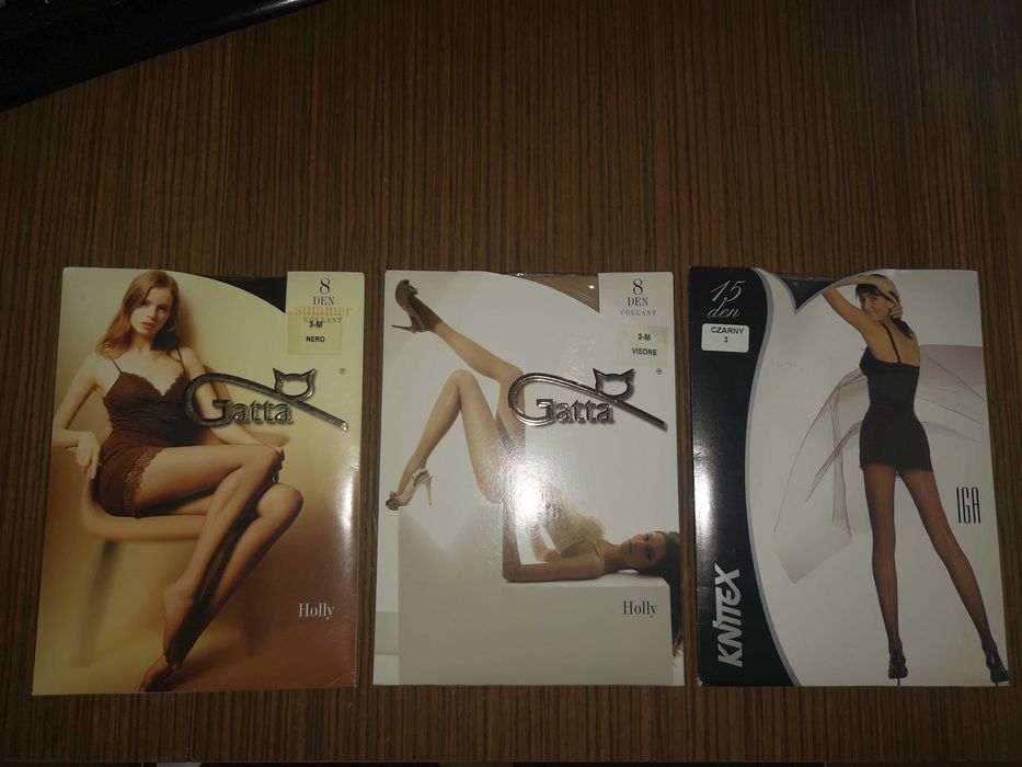 Zestaw 3 par rajstop 3-M + gratis