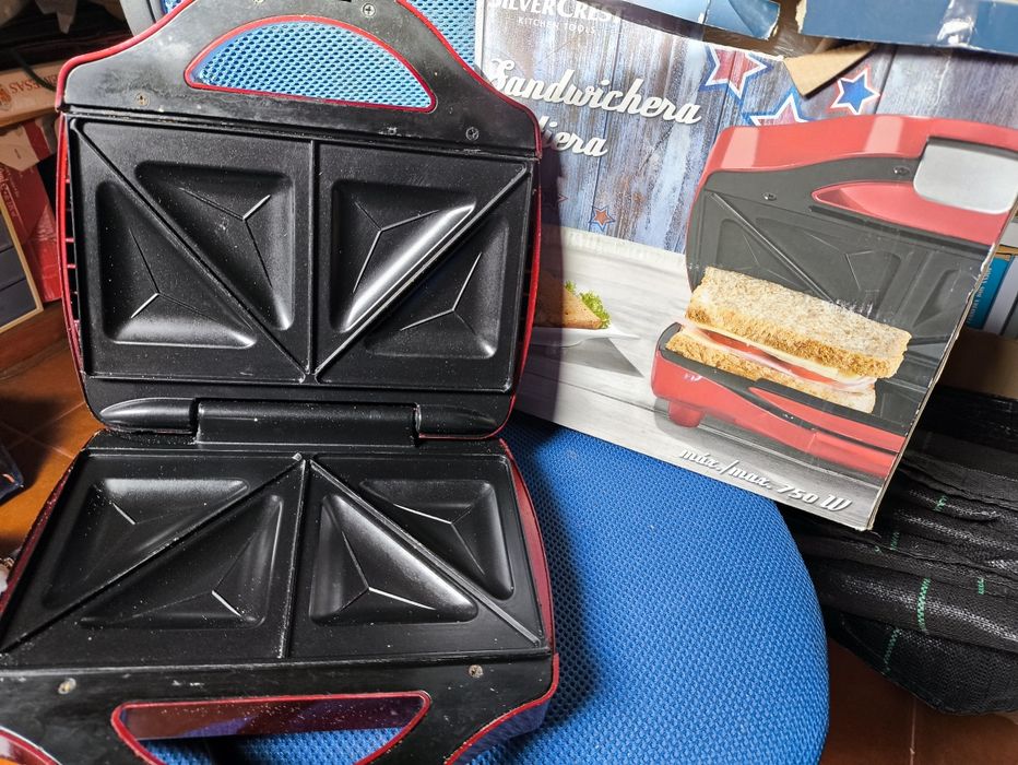Sanduicheira usada Silvercrest