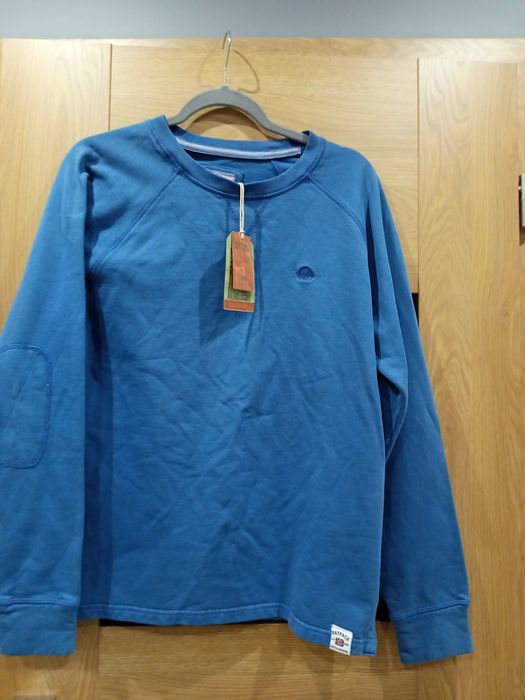 Świetna bawełniana bluza męska Fat face rozm S/M