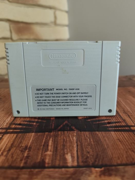 Another World SNES/Super Nintendo