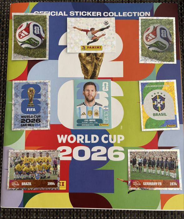 Cromos Panini Mundial 2026