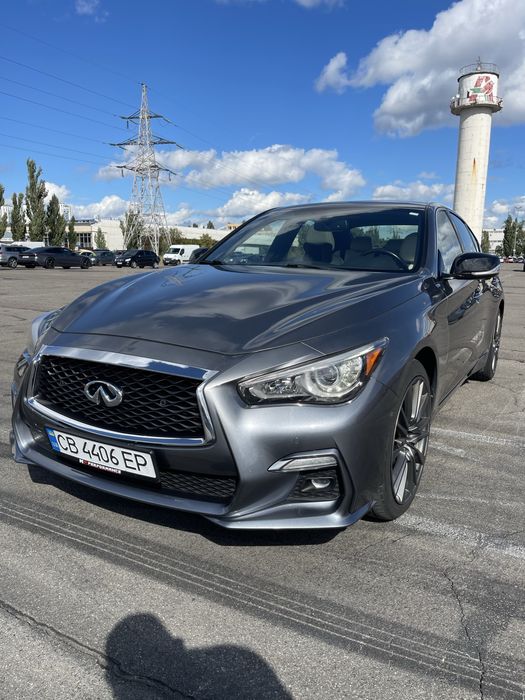 Infiniti Q50 Red sport 400