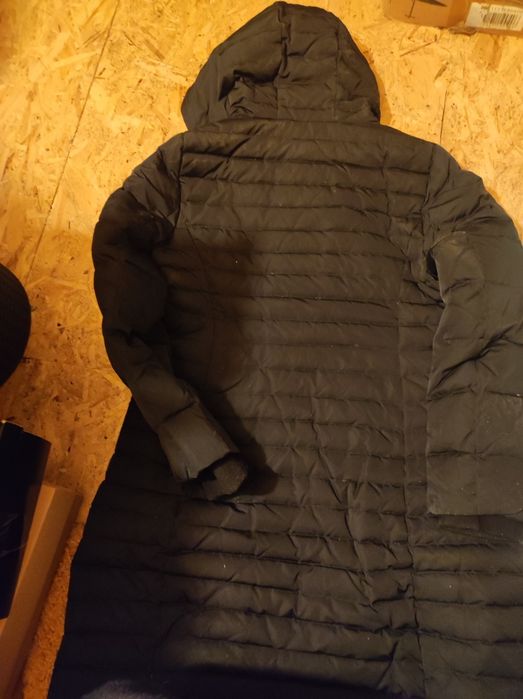 Zara, płaszcz puchowy pikowany L