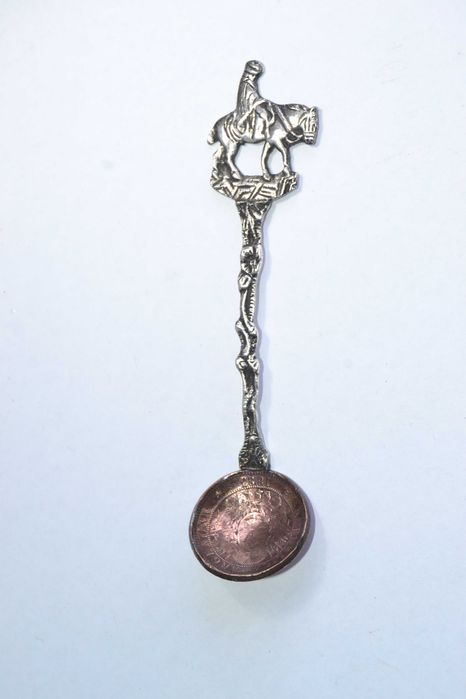 Colher Antiga Moeda Argentina de 1883