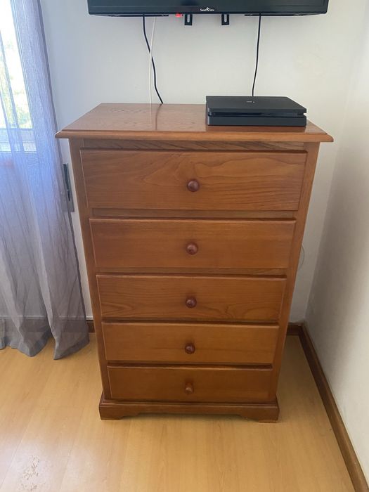 Quarto casal madeira completo