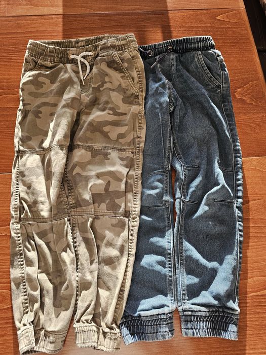 Spodnie, joggery jeans i moro