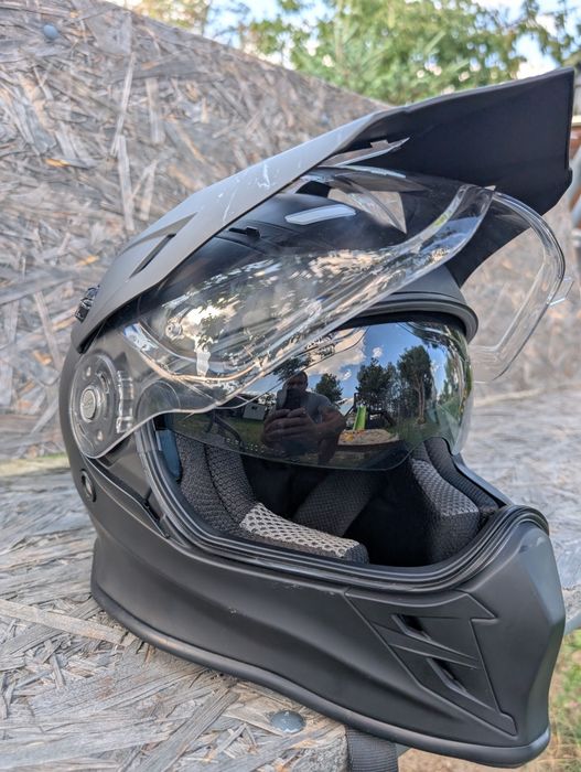 Kask na Cross/Supermoto