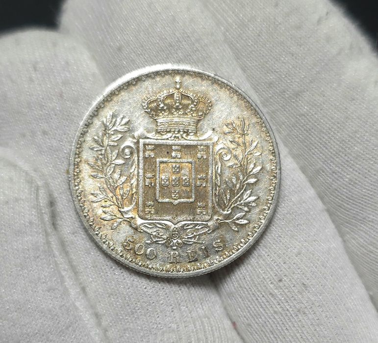 500 reis 1891 D.carlos i