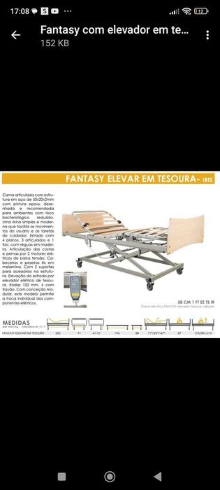 Cama hospitalar fantasy